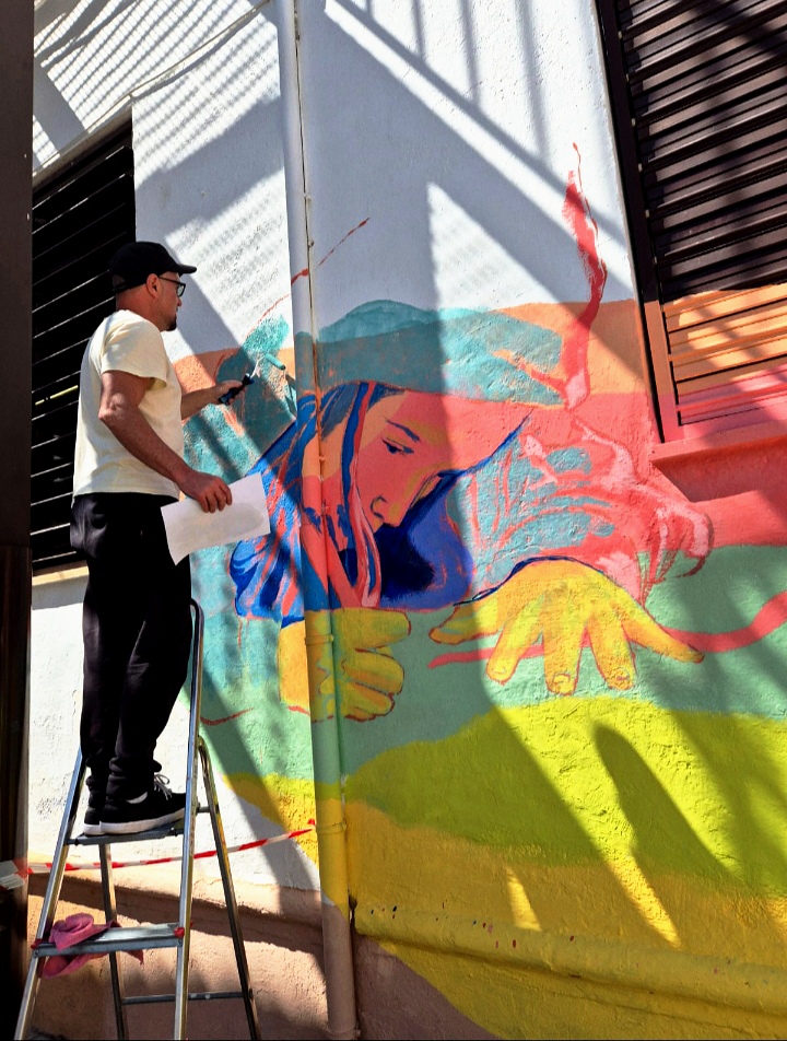 Mural Colegio Gómez Moreno