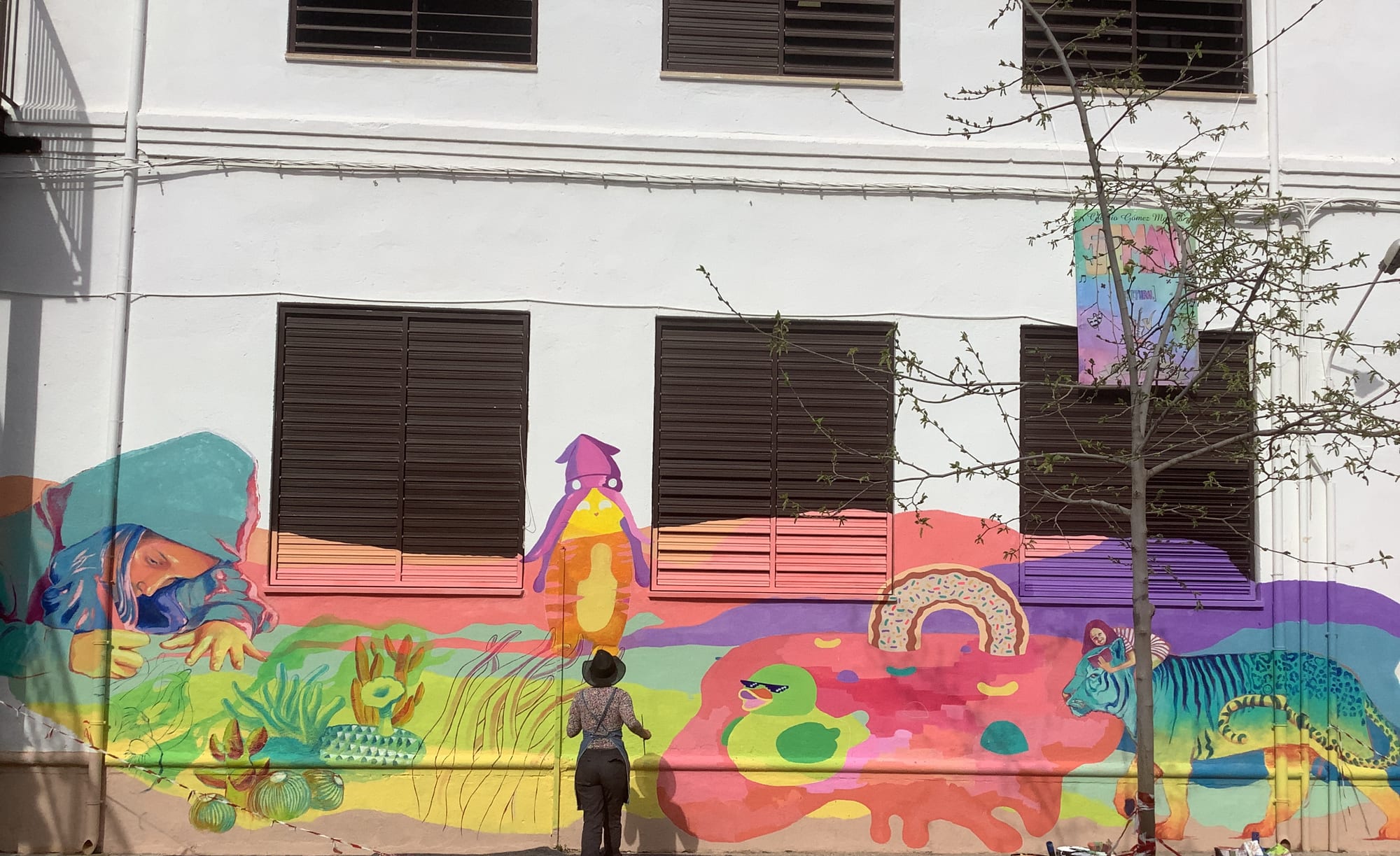 Mural Colegio Gómez Moreno