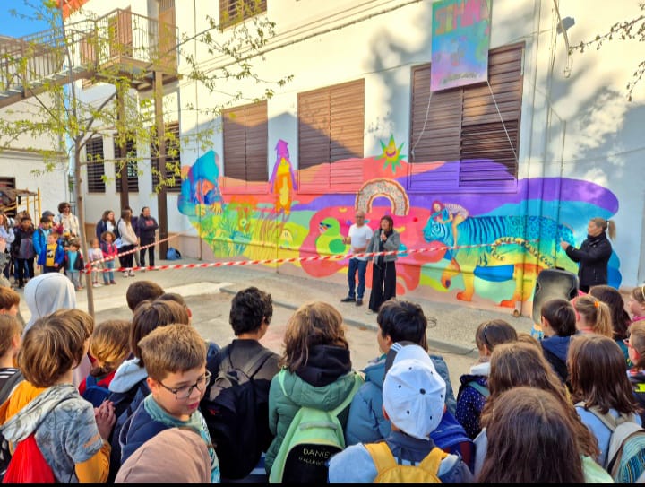 Mural Colegio Gómez Moreno