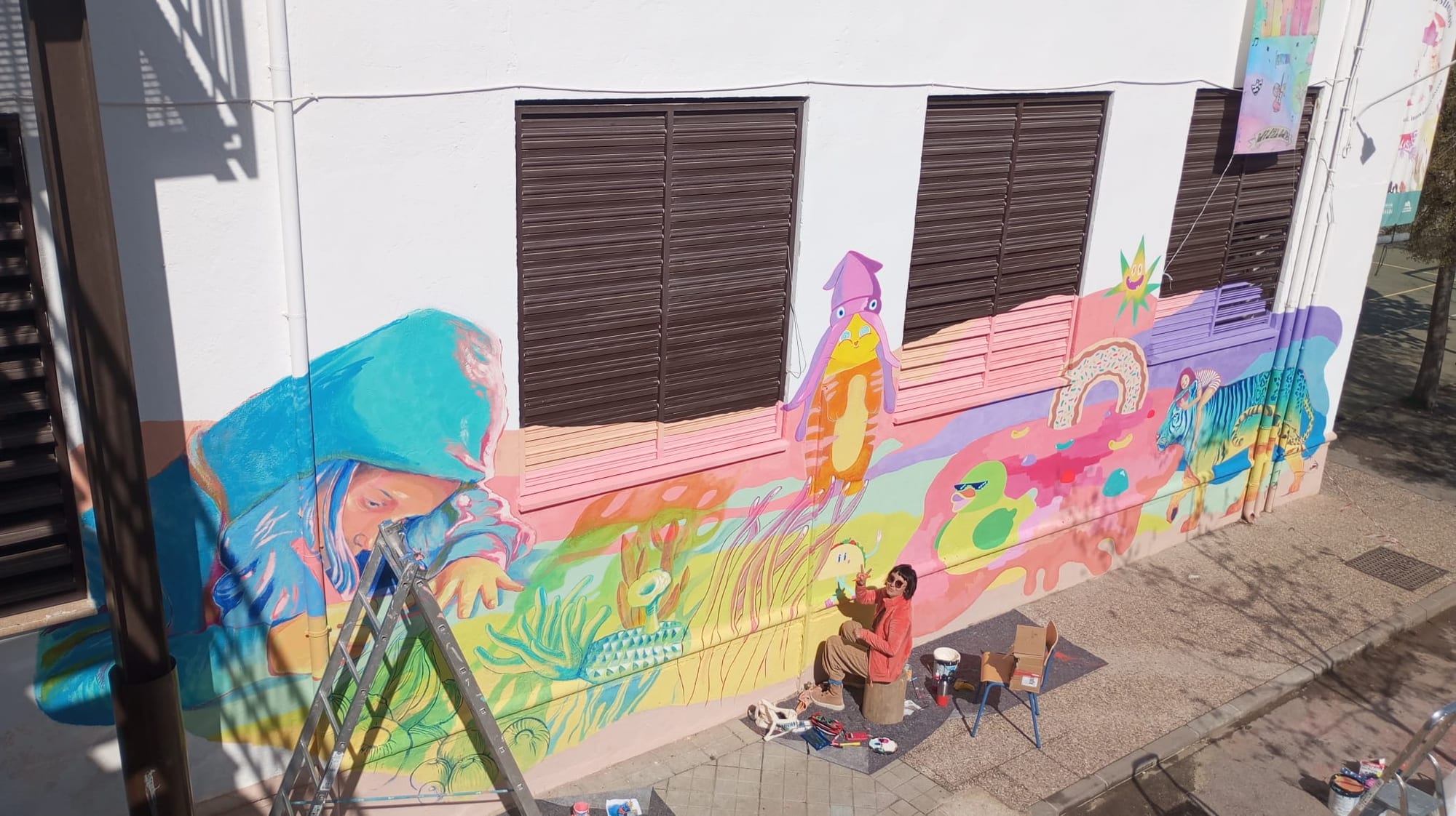 Mural Colegio Gómez Moreno